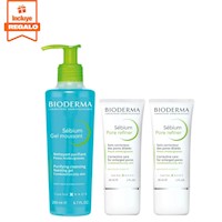 Rutina Sébium para piel mixta a grasa: Gel Moussant 200ml + 2 Pore Refiner 30ml